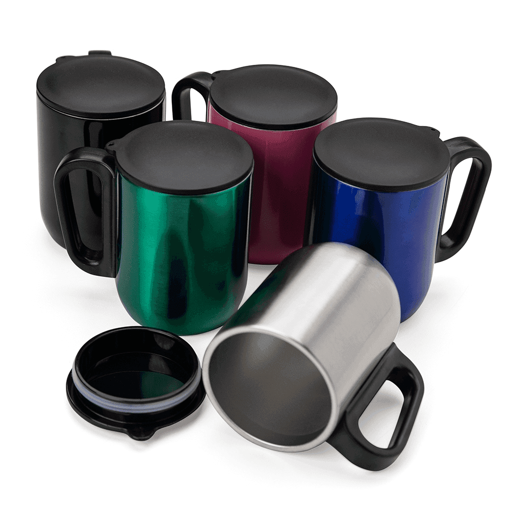 Caneca Inox Parede Dupla 250ml 18622 Personalizada