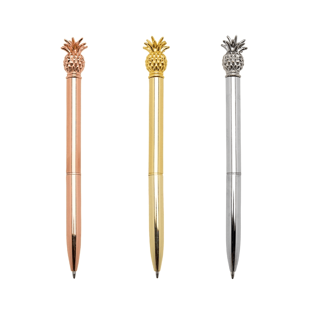Caneta Metal Abacaxi 14654 Personalizada