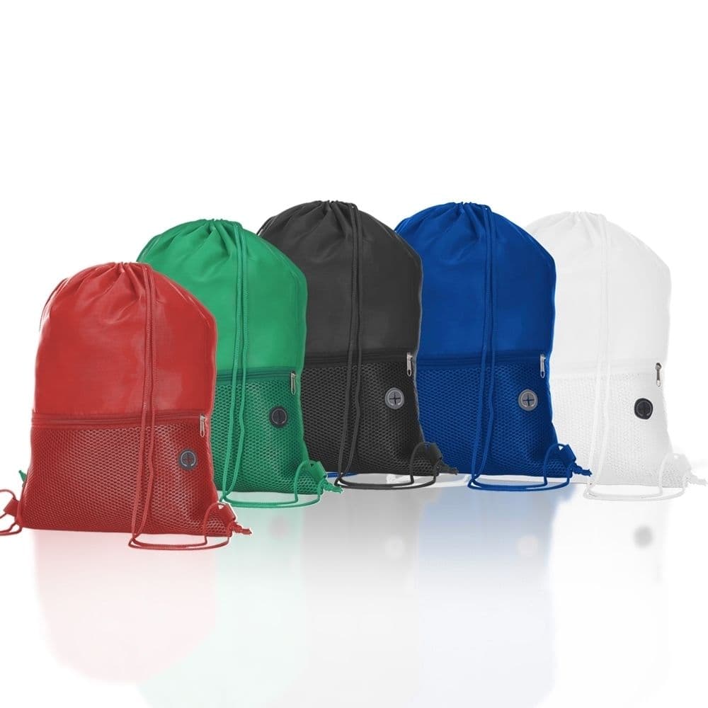 Mochila Saco em Poliéster 14323 Personalizada