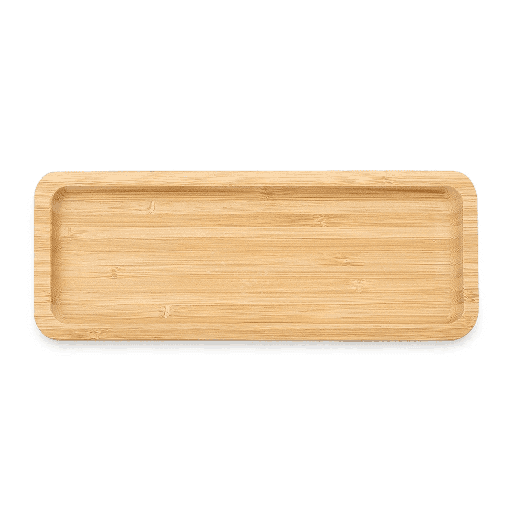 Petisqueira Retangular De Bambu 26 x 10 18615 Personalizado