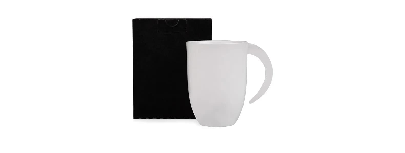 Caneca Em Cerâmica Branca - 350Ml CO-41350