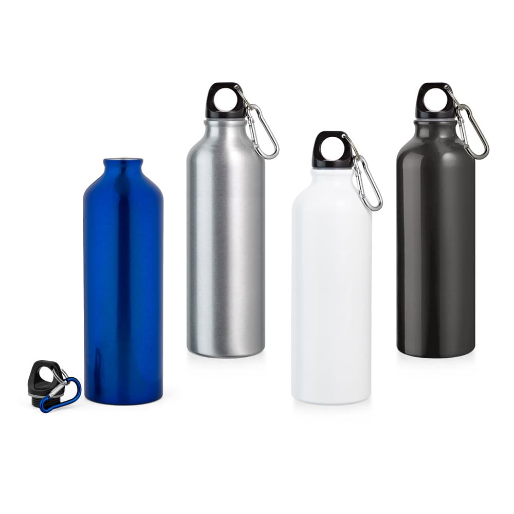 SIDEROT. Squeeze em alumínio com mosquetão 800 mL 94688
