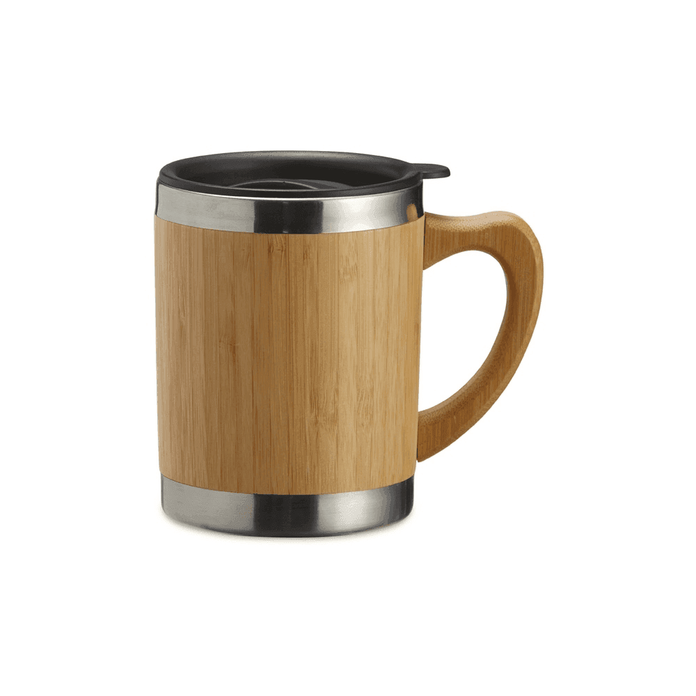 Caneca De Bambu 300ml 03099 Personalizado