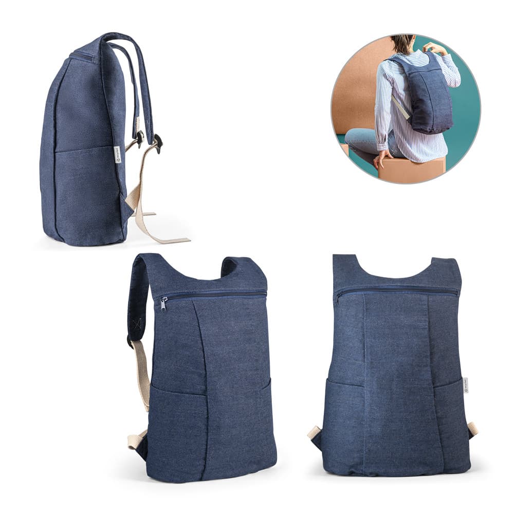 DENIM BPACK. Mochila Em Denim 92094