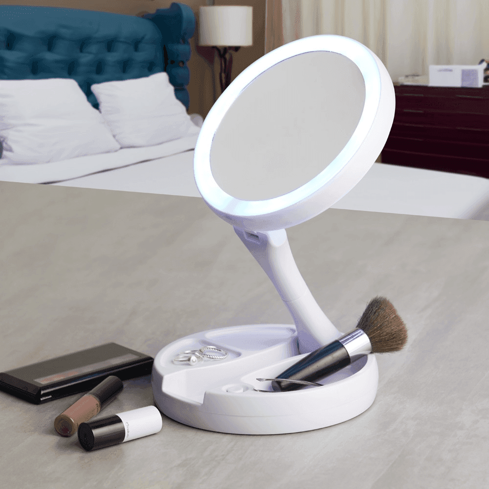 Espelho Dobrável com LED 01123