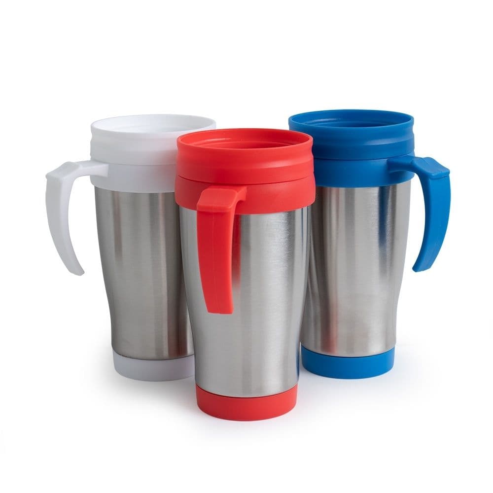 Caneca Inox 400ml 03889B Personalizada