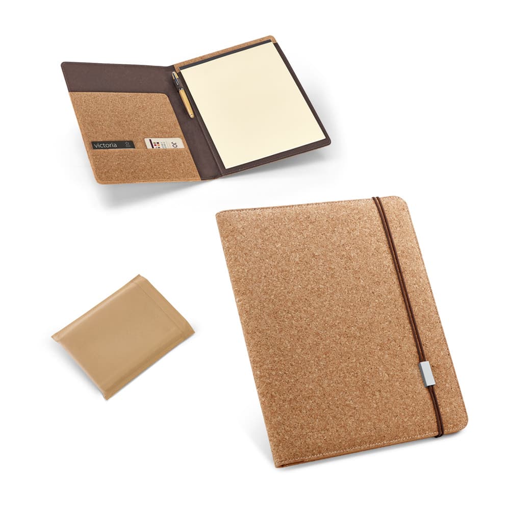 SERPE. Pasta A4 Em Cortiça Com Folhas Lisas 52069 Personalizada