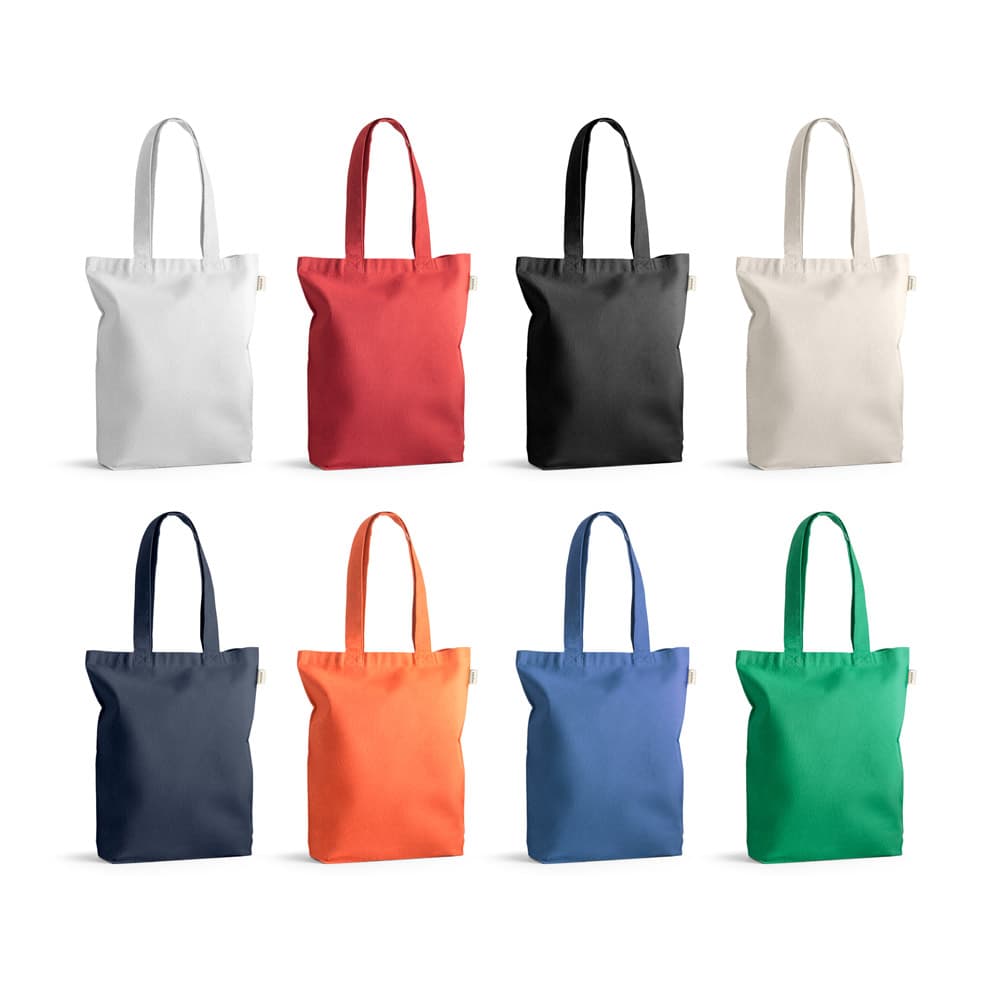 PRAGA. Sacola em 70% Algodão e 30% Poliéster Reciclado (220G/M²) 92371