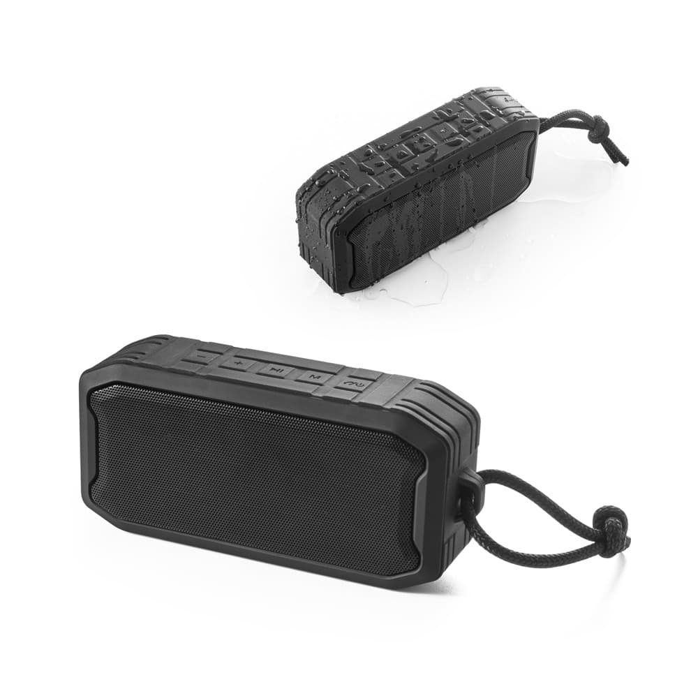 SHEERAN. Caixa De Som Portátil Com Microfone, Em ABS 100% Reciclado, À Prova De Água Com IPX7 1200 Mah 97140