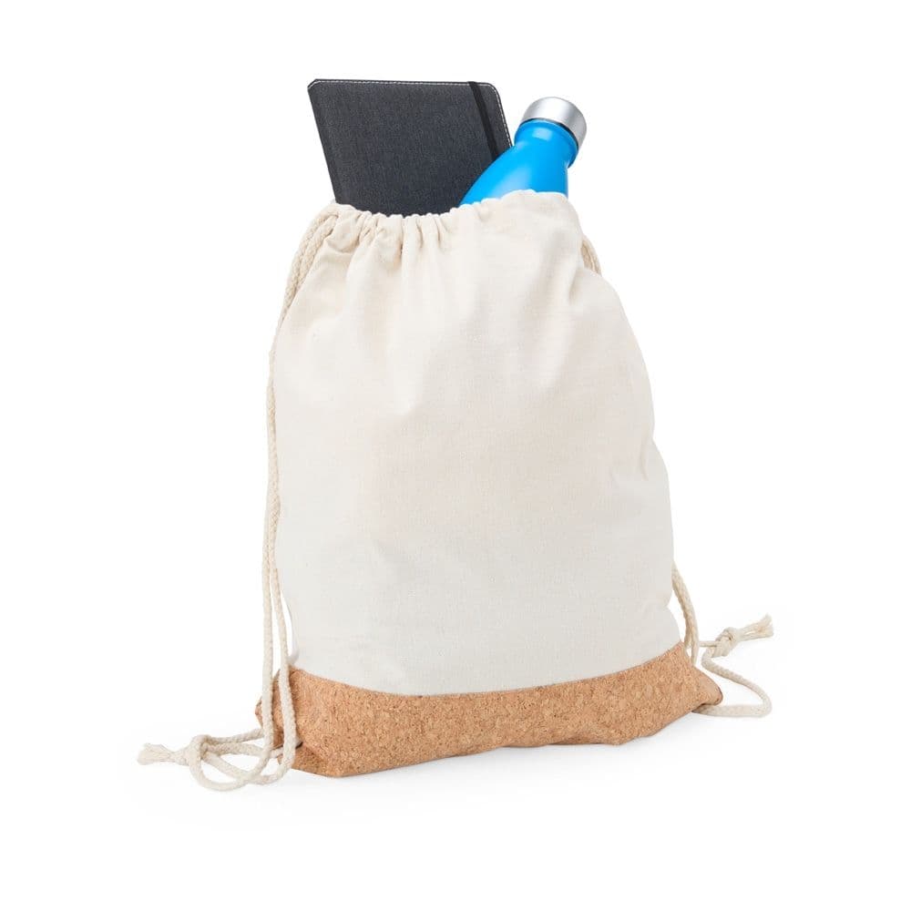 Mochila Saco de Lona E Cortiça 08078
