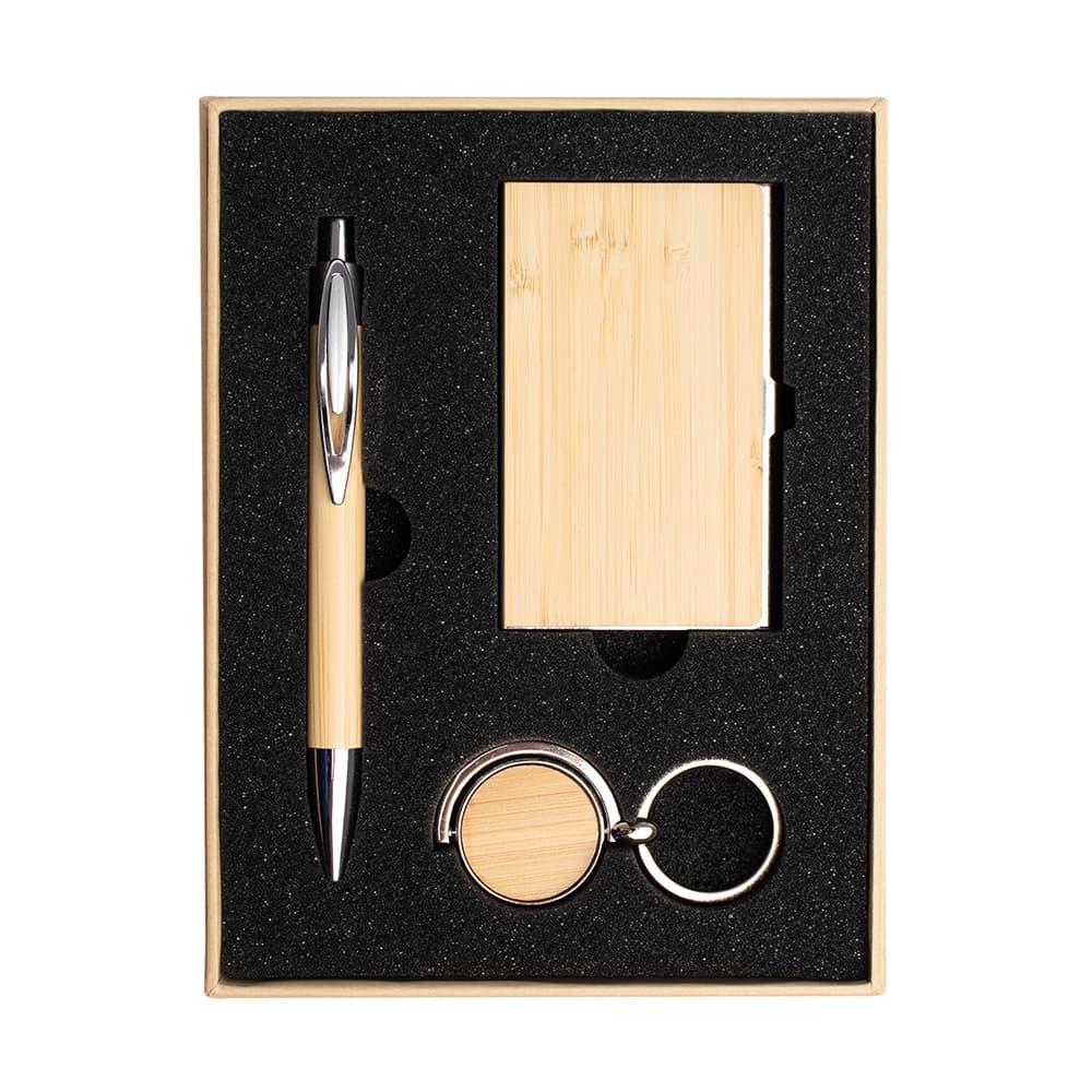 Kit Executivo Ecológico 3 Peças 18836
