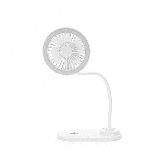 Luminaria Led Com Ventilador E Carregador Indução 15235