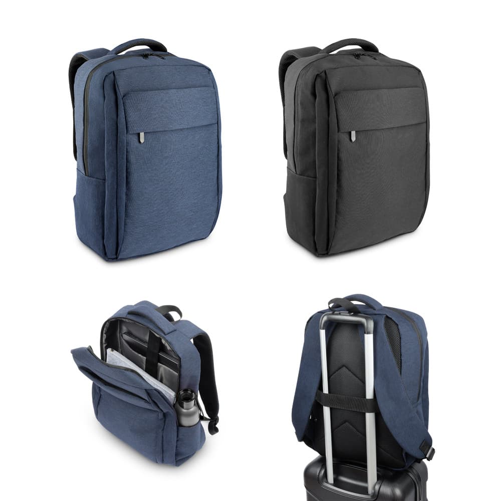 COVENTRY. Mochila, Totalmente Almofadada, Para Notebook 15.6" Em Poliéster Reciclado 300D De Alta Densidade 18 L 92377