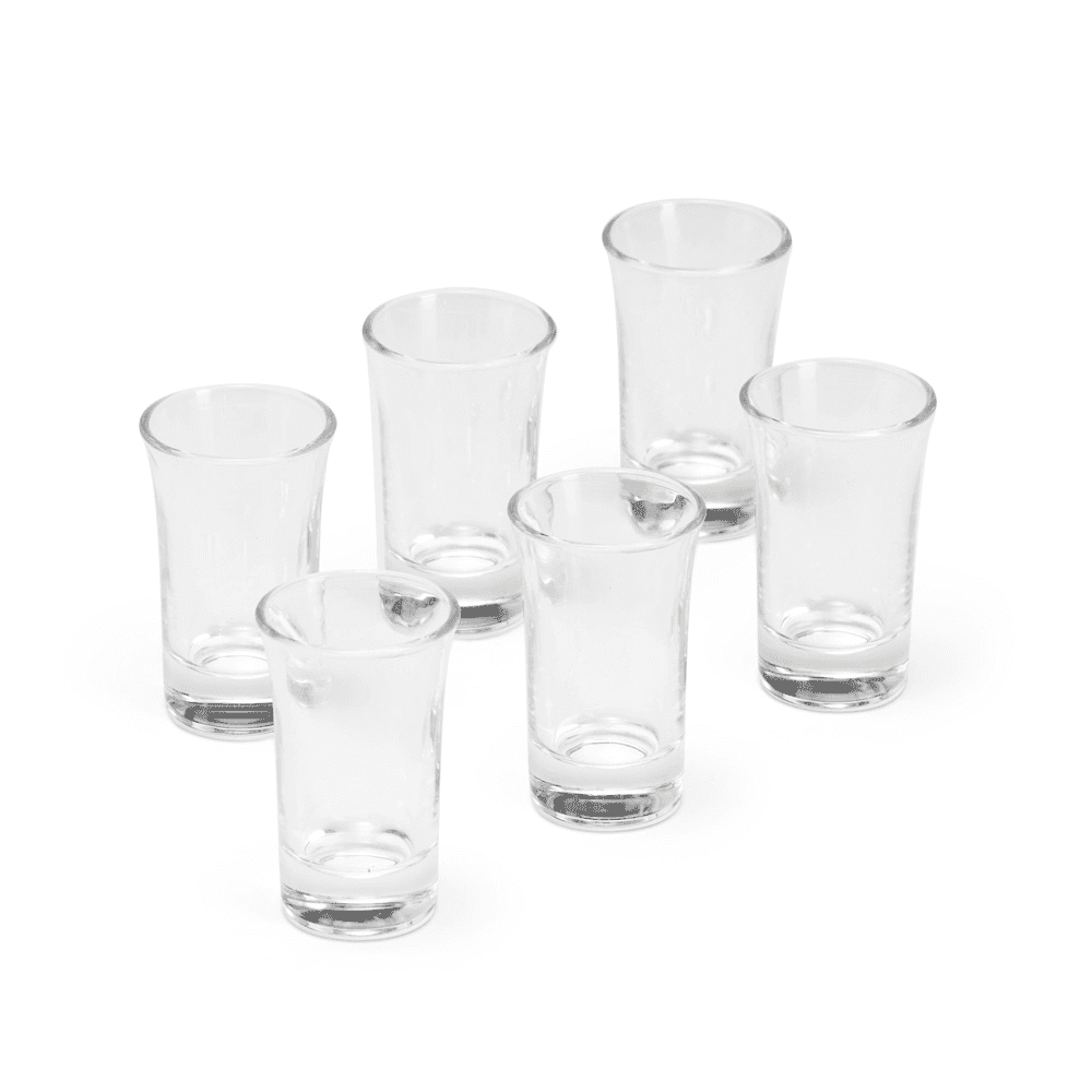Kit Copos De Vidro 50ml 6 Peças 09081