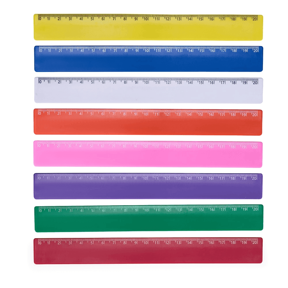 Régua Plástica 20cm 13724A