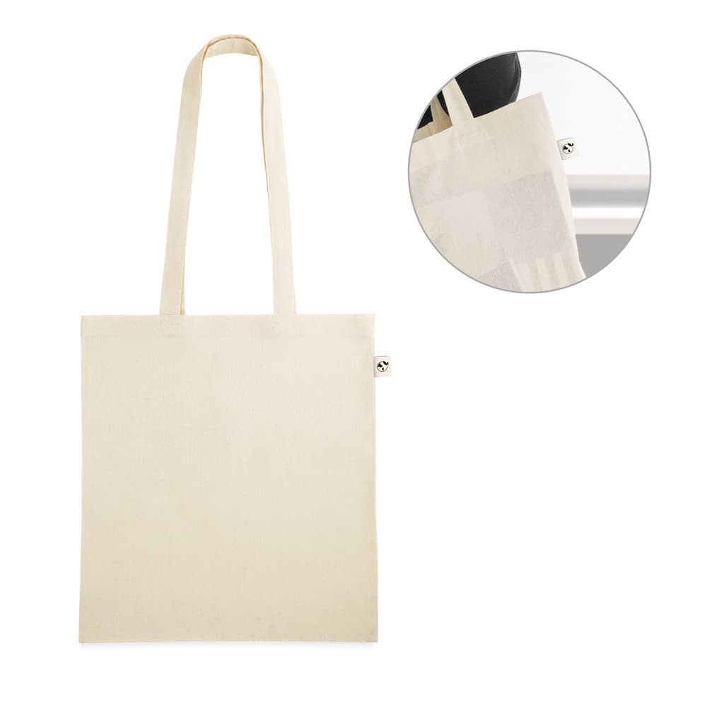 LEON. Sacola 100% Algodão Orgânico (140 G/M²) 92528