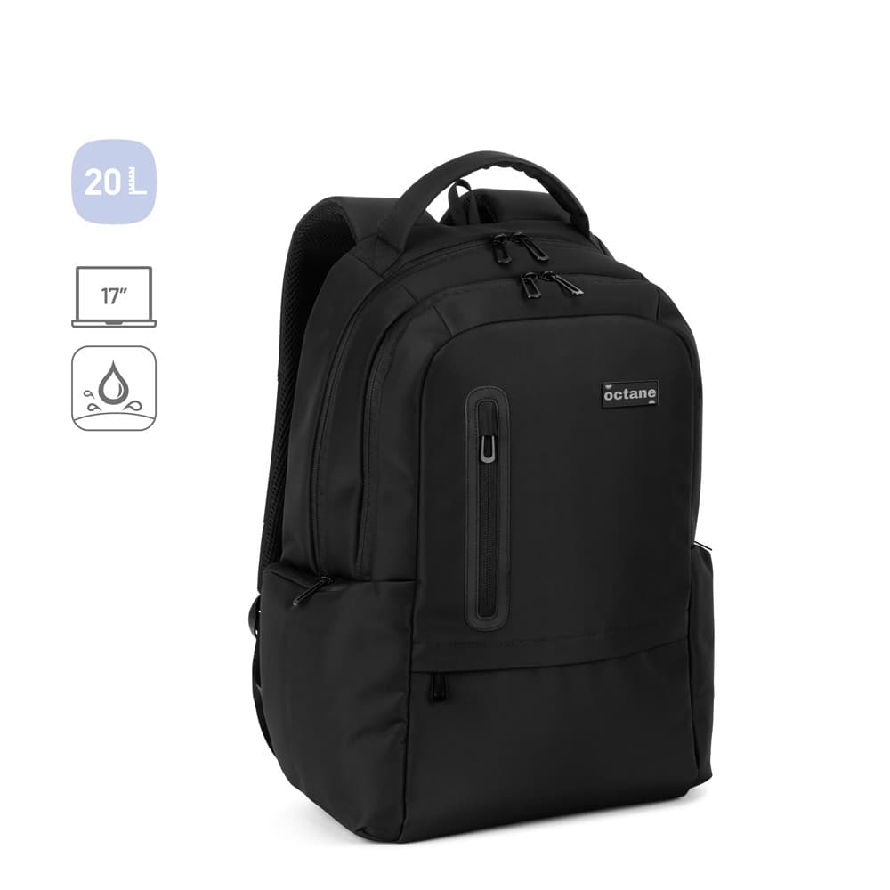 Spacio Solid. Mochila Para Computador Portátil (17") Em Nylon 150D 52530