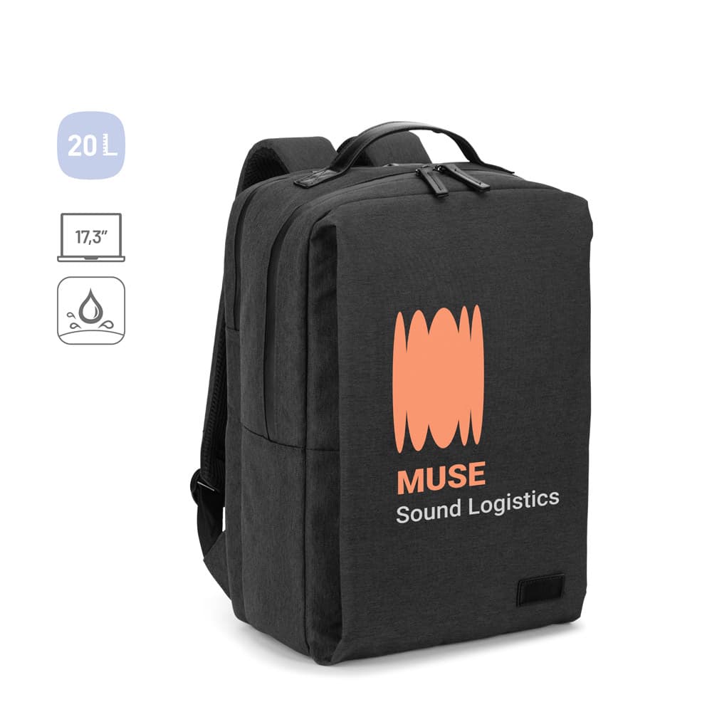 Glasgow. Mochila Para Notebook (17'3") Em Poliéster Reciclado De Alta Densidade 600D (20L) 92542