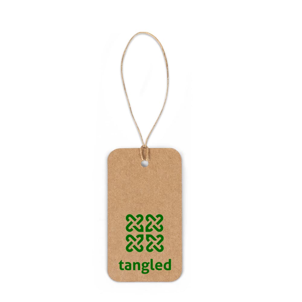 Label Rectangular. Etiqueta Em Papel 100% Reciclado (700 G/M²) Com Formato Retangular 93671