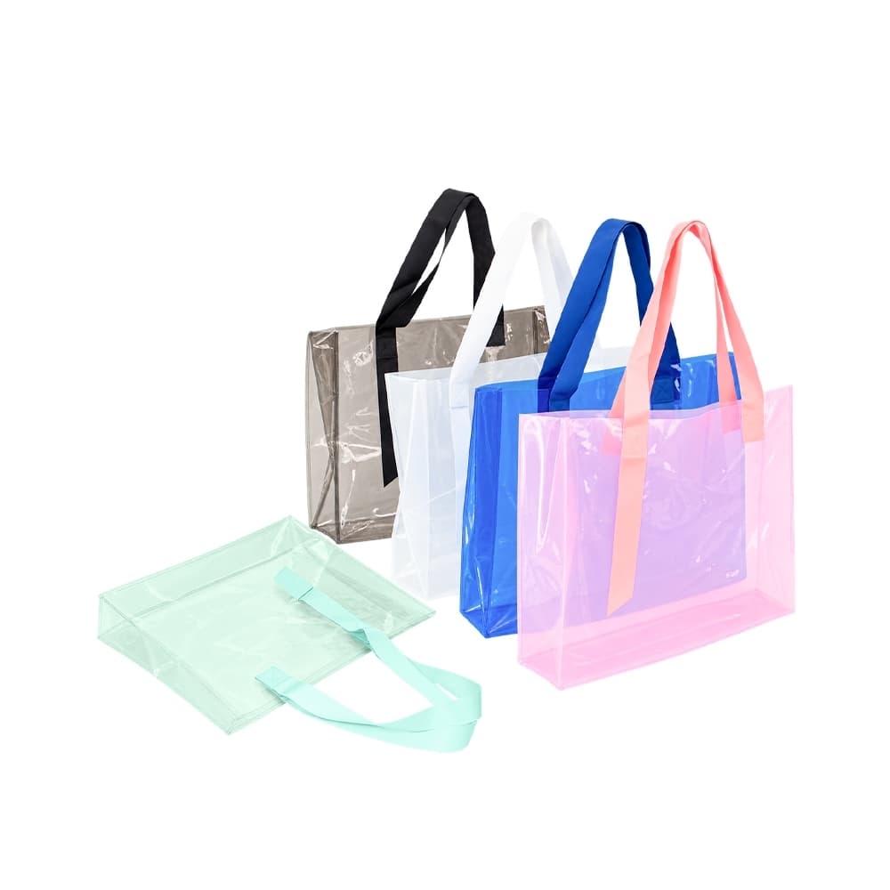 Sacola Em Pvc Transparente Com Alça 09357
